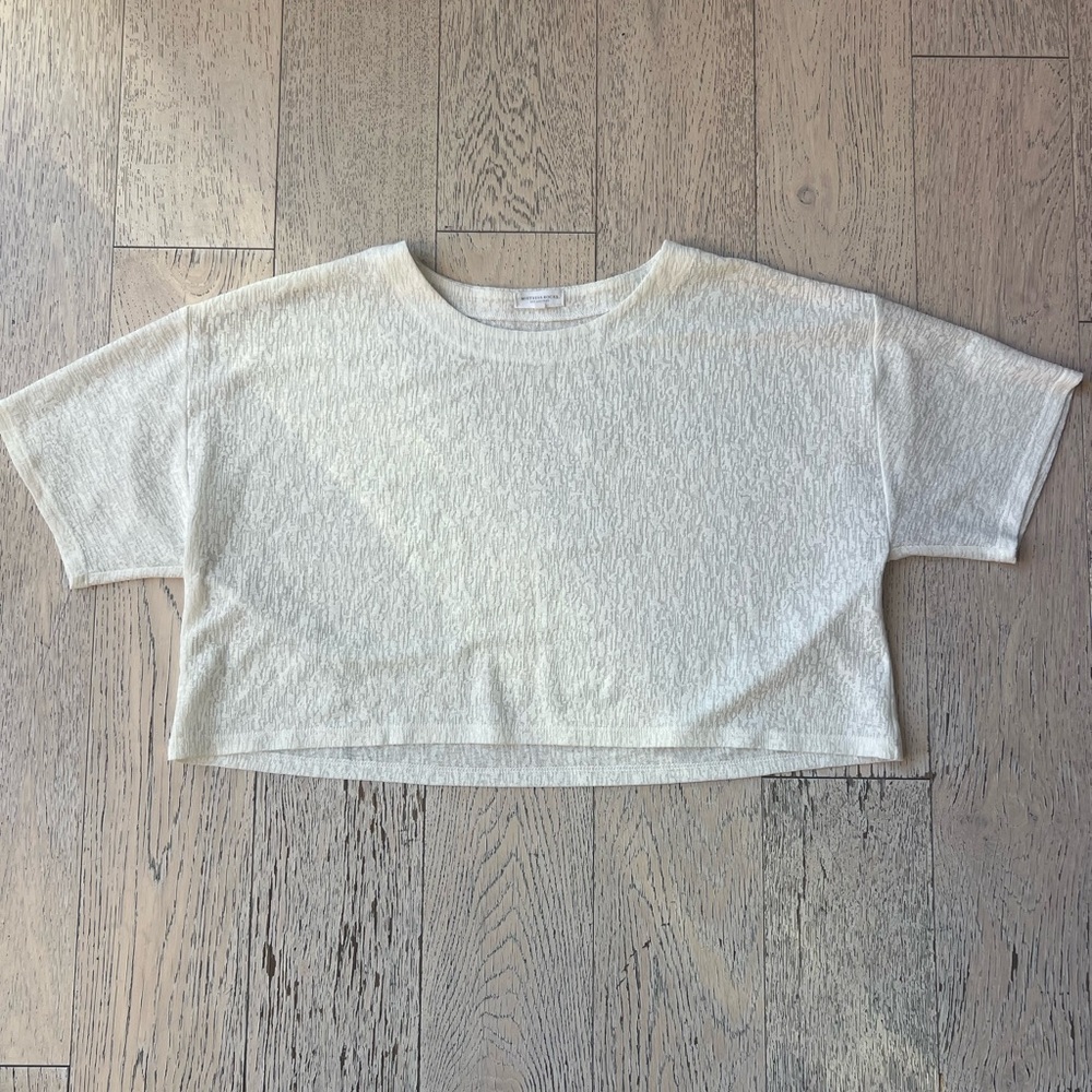 Mistress Rocks White Cropped T-Shirt size Small